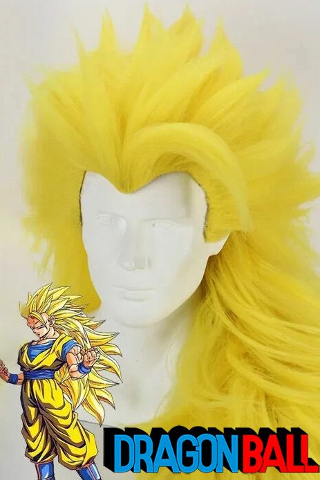 Dragon Ball Super Saiyan 3 Wig